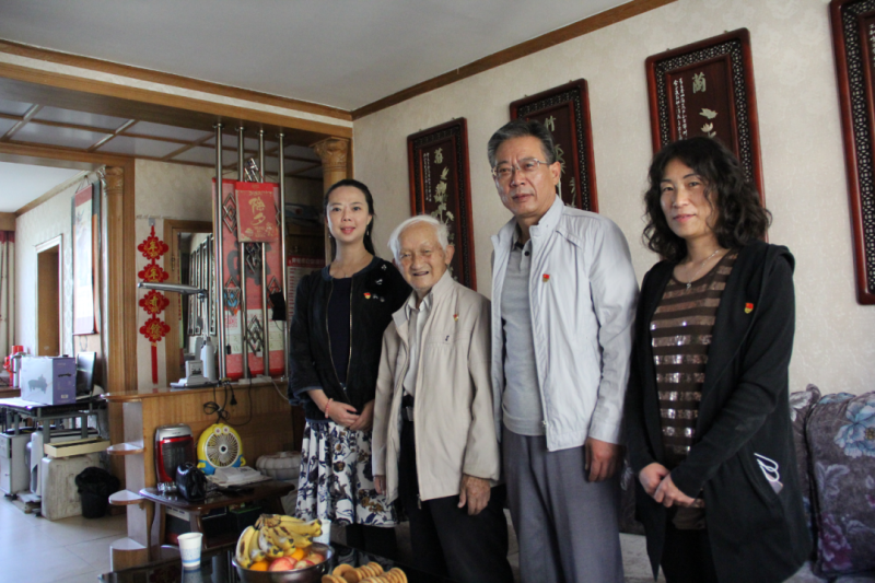 中共青海省第三建筑工程有限公司支部委員會開展“走訪慰問暖人心，紅色精神永傳承”活動