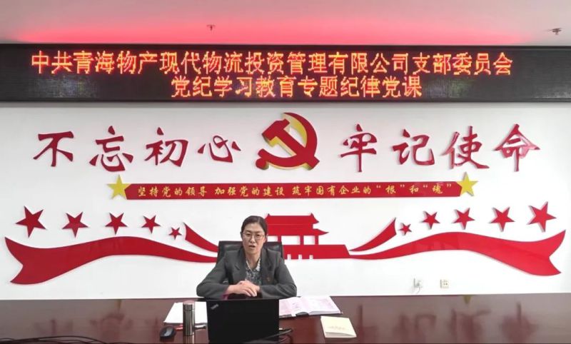 嚴(yán)明紀(jì)律作風(fēng) 永葆政治本色——集團(tuán)黨委書記、董事長劉玲同志講授專題紀(jì)律黨課