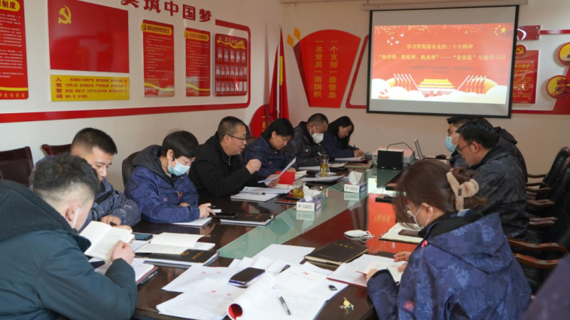 物產(chǎn)汽貿(mào)黨支部召開“知學(xué)理、悟原理、踐真理” ——黨章篇”專題學(xué)習(xí)會(huì)
