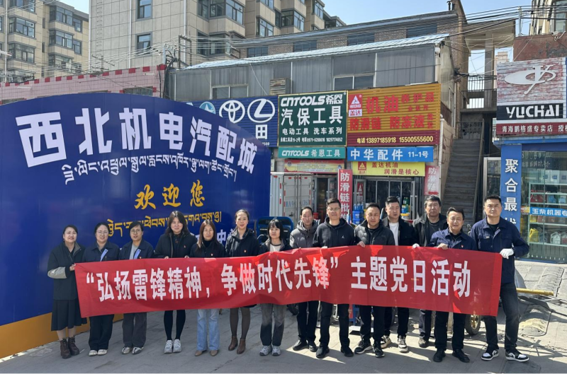 三建公司黨支部、團(tuán)支部聯(lián)合開展“雷鋒月”主題黨日、團(tuán)日活動(dòng)