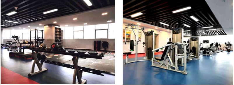 展運動風(fēng)采  鑄物產(chǎn)輝煌――“青物集團(tuán)健身中心”開始試營業(yè)